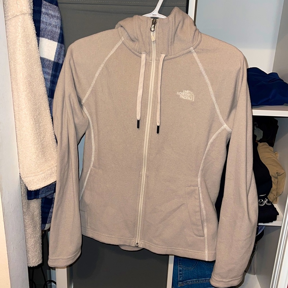 Fleece North Face Hoodie Zip Up
